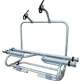 BERGER Portabicicletas para remolque, para caravanas, bicicletas eléctricas, aluminio, 2 ruedas