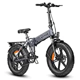 EP-2PRO Bicicleta eléctrica plegable 20 pulgadas bicicleta eléctrica 20 '* 4,0 Mountain Bike eléctrica 48 V 13 Ah Bicicleta eléctrica Shimano 7 velocidades, gris