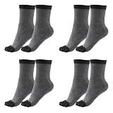OusSee Calcetines de 5 Dedos, Calcetines Dedos Hombres Calcetines de Deportes de Algodón, Calcetines con Dedos, Hombre Calcetines del Dedo Del Pie para Deportes Ciclismo Correr, Sin Seguimiento