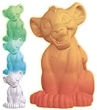 LEXIBOOK- Disney El Rey León-Luz Nocturna de Simba, lamparita de Noche, quitamiedos niños NLJ105AN Niños-Nlj105An, Multicolor, Talla Única