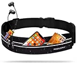 Riñonera Running Hombre y Mujer Riñonera Deportiva Cinturón movil Running Belt Reflectante Cinturón de Correr Bolso Cintura para Móvil Phone para Fitness Deportes Bicicleta Viajar Gimnasio