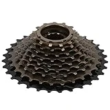 RiToEasysports Rueda Libre de Bicicleta 9 velocidades 13‑32T Piezas de Repuesto de Rueda Dentada de Bicicleta de Acero roscado Engranaje de Rueda Volante