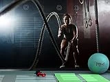 Papel Pintado para Pared Chica Crossfit | Fotomural para Paredes | Mural | Papel Pintado | Varias Medidas 100 x 70 cm | Decoración Gimnasios | Deportes Varios