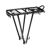 Qwertfeet - Portabicicletas de aleación de 50 kg, freno de disco trasero para bicicleta y bicicleta