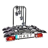 Hast 910004 Portabicicletas de Bola para 4 Bicicletas