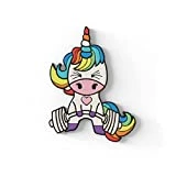 Parche de PVC Happy Unicorn Para Mochila Tactica - Parches De Cross Trainning Para Mochilas Militares - Accesorio Para Gym Diseñado En España Para Mochilas Y Chaleco