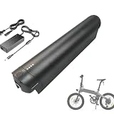 FREEDOH Batería Bicicleta eléctrica 36 V, batería Bicicleta montaña 14 Ah, 12 Ah, 10,4 Ah, batería Iones Litio Bicicleta eléctrica 36 V para batería Tubo Inferior 0-500 W con Cargador,36v,12Ah