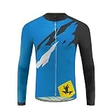 Future Sports Bike Wear Designs - Ropa Ciclismo, Long Pantalones De Langarm-Frühling Ciclismo Bicicleta Jersey con 3D Almohadilla De Gel para Pro Bicicleta Culotte Equipo Ropa Bodies