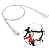 Dioche 10Pcs Cable de Velocidad, Cable de Cambio de Velocidades Cable de Freno Interno Cable de Cambio de Velocidad Interior de la Bicicleta Cambio de Cable Interno de Acero Inoxidable