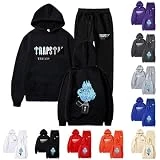 Chandal Hombre Decimas Traje Para Hombres Trapstar Sudadera con Capucha y Pantalón London Conjunto Deportivo de Dos Piezas CháNdal Trapstar Unisexo Chandal Trapstar Hombre Chandal Completo Hombre