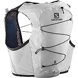 SALOMON Active Skin 8 Set Chaleco de Hidratación Unisex, con Botella Blanda (2 x 500ml), Trail Running, Trekking y Senderismo