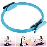 GaRcan Anillo de Pilates Círculo Mágico, Anillo de Yoga, Círculo de Ejercicio Círculo de Entrenamiento Anillo de Doble Mango Equipo de Resistencia al Ejercicio para tonificar Abdominales, Muslos