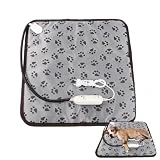 Meowleo Almohadilla térmica para Mascotas, Cama térmica para Gatos | Apagado automático Cama para Gatos Alfombrilla térmica para Perros Almohadilla térmica | Estera eléctrica de la Cama del Animal