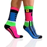 in s(h)ock Barcelona Calcetines de Deporte para Hombre y Mujer - Calcetines Ideales para Running, Baloncesto, Ciclismo y Pádel