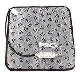 Kongou Cama para Gatos con calefacción, Almohadilla térmica para Gatos - Alfombrilla térmica para Perros con Apagado automático - Almohadilla térmica eléctrica para Mascotas, Almohadilla térmica para