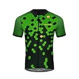 UGLY FROG Hombres Chaqueta de Ciclismo MTB Invierno Térmico Respirable Cómodo Manga Larga Maillots+Pantalones de Acolchado para Hombres Conjunto Completo Equipo de Cycling FAXBY1901
