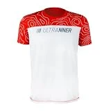 ULTRANNER - Camiseta Deporte - Camiseta técnica Transpirable - Camiseta Manga Corta - Tejido Ultraligero - Trail, Running, Trekking, montaña - Amplia Visibilidad - Color Rojo - Talla L