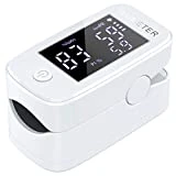 Pulsioximetro Profesional IDOIT oxímetro de pulso portátil para medidor de oxigeno en sangre oxímetro de dedo con pantalla OLED preciso y confiable