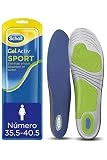 Scholl GelActiv Sport, Plantillas de Mujer en Gel para Deportivas, Running y Todo Tipo de Deportes, Comodidad Superior, Pack 2 Plantillas, Talla 35,5-40,5