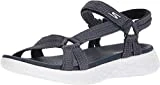 Skechers On-The-Go 600 Brilliancy, Sandalias atléticas Mujer, Navy, 39 EU