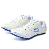 Hm Vicyy Calzado de Atletismo,Zapatillas De Atletismo con Clavos,Zapatillas De Pista Y Campo para Hombre,Zapatillas para Carreras De Velocidad,con Clavos extraíbles,para niño y Hombre