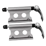 ULTECHNOVO 2 Uds Clip De Seguridad Portabicicletas De Coche Horquilla De Bicicleta De Portabicicletas Portabicicletas Portabicicletas MTB Soporte De Liberación Rápida Portabicicletas