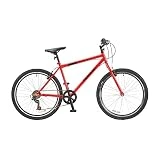 Wildtrak - Bicicleta de Adulto, 26 pulgadas, 18 Velocidades - Roja