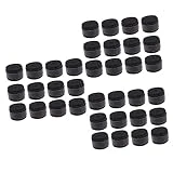 Outanaya 36 Piezas De Fitness Anti Cinta para Raqueta Cinta Antideslizante para Sujetar Cinturón Anti-Bicicleta Correas Absorbentes Bandas Envolventes Negras Accesorios De Bádminton