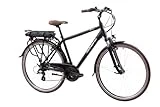 F.lli Schiano E-Ride 28'', Bicicleta Electrica de Paseo, Hombre , Negra