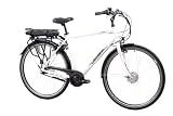 F.lli Schiano E- Moon Nexus 7 28', Bicicleta eléctrica de Paseo, Hombre, Blanco