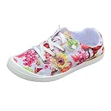 Zapatos de plataforma para mujer, con plataforma, elegantes, informales, para correr, cómodos, deportivos, antideslizantes, deportivos, ocio, fitness, ligeros, cómodos, de malla, transpirables, Rojo