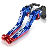 Maneta Palanca Embrague Freno para Motocicletas Para HON-DA Empuñaduras De Palanca De Embrague De Freno Plegables Para Motocicleta NC700 S/X NC750S NC750X NC700S NC700X NC 700 750 NC750 2014 2015 (Co