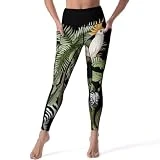 Pantalones De Yoga Animales Tucán Leggings De Yoga para Mujer Pantalones Deportivos De Gimnasia