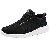 FKoexedsny Zapatillas Hombre Moda Blanco Zapatos Ligeros y Cómodos Zapatos Deportivos para Hombres Transpirable Running Zapatillas con Cordones Zapatillas Casuales para Zapatos Acuáticos, azul, 43 EU