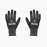 Muc-Off Mechanics Gloves, Medium - Latex Free, Cut-resistant Work For Bike And Motorcycle Mai, Guantes Mecánico Talla M Unisex Adulto, Negro, M