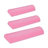 Harilla Set de 3 Rodillos Curvados para Ejercicios de Yoga, Pilates y Fitness, Estilo D, 30cm 45cm 60cm