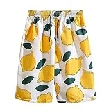 BFYSFBAIG Pantalones Cortos de baño de Secado rápido Ajustados para Hombre, bañadores para Hombre con Malla Pantalones Cortos Deporte Hombre,1-WH1,3XL,7.99