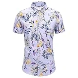 Camisa de Verano para Hombre, de Moda, de Gran tamaño, cómoda, Transpirable, con Estampado de Personalidad, Tendencia, Retro, Guapo, versátil, Camisa de Playa Hawaiana 4XL