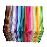 NUOBESTY 40 Uds De Cuadrados De Fieltro Artesanales De Tela No Tejida DIY Material De Patchwork 15C