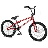 Eastern Bikes Paydirt 20-Inch BMX, Marco de Acero de Alta tensión (Rojo)