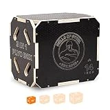 Bells of Steel Caja pliométrica de madera antideslizante 3 en 1, gimnasio comercial y en casa, uso para saltos de caja, sentadillas, escalones, rodillas, caja de salto pliométrica de 16 x 14 x 12