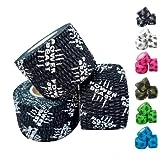 POWER BEAST 3X Tape Cross Training, Cinta Adhesiva Deportiva, 3 Rollos de Esparadrapo Deportivo, Venda y Vendaje Deportivo. para Cross, Calistenia, Halterofilia, Levantamiento de Pesas.
