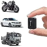 Mini GPS Tracker Imán de Coche Dispositivos de Seguimiento en Tiempo Real Equipaje GPS Tracker con Alerta vibratoria Rutas históricas reproducción, para vehículos Gato Perro niños Maletas valiosas