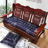 Colchoneta, Cojín Zabuton, Cojín de Piso, Rectangular, con Estilo, Cojín de Asiento, con Cuerda, 53 * 53 cm, para sillas, Sofás, Habitación de Estilo japonés, Grueso, Grande, Dispersión de