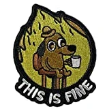 Este es un parche de moral fina, parche de meme, parche moral, parche militar, gancho y bucle, mochila táctica, Murph, propiedad de veteranos