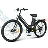 SHIZHUNIAO 26'' Bicicleta Electrica, Bici Electrica con Batería Extraíble de 36V 7.5Ah, Welocidad Máxima 25 km/h Bici Electrica, Alcance hasta 35-90 km, Ebike Hombres Mujeres