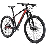 SAVADECK Bicicleta de montaña de Carbono Flamme1.0 27,5 '/ 29' Cuadro de Fibra de Carbono Bicicleta de montaña rígida Ultraligero XC MTB con Grupo Shimano Deore M6100 de 12 velocidades