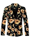 Men Suit Jackets For Men Polka Dot V-Neck Long Sleeve Suit For Men Digital Print Suits Jackets For Men Gentleman Western Jacket Performance XF-11 S