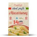 FITstyle Pasta Konjac Macarrones 200g | Pasta sin hidratos | Saciante y sin calorías | Ideal para dietas y perder peso | Apto para dietas Keto y Paleo