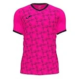 Joma Supernova III Camiseta, Hombre, Rosa Flúor-Negro, M